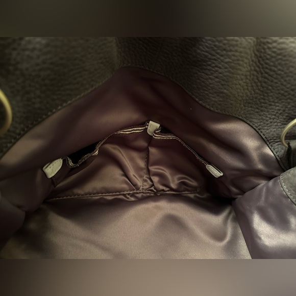 Henri Bendel Misty Gray Nubuck Handbag - Picture 6 of 15